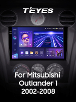 Teyes CC3 2K 9"для Mitsubishi Outlander 1, Airtrek 2002-2008