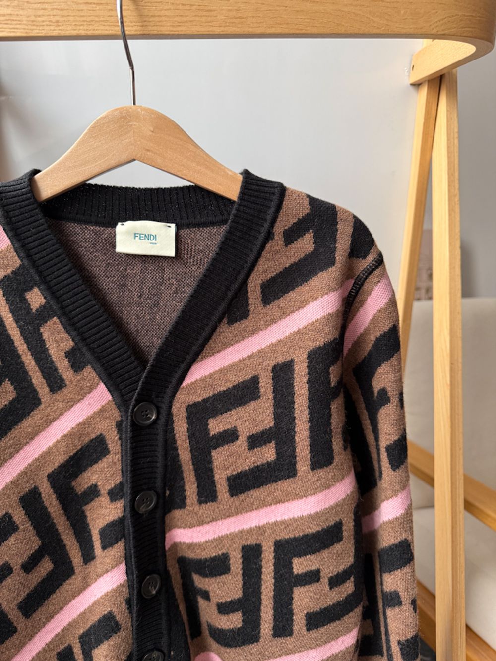 Шерстяной кардиган Fendi, 128