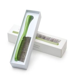 Расческа Majestic Scalp Brush лайм