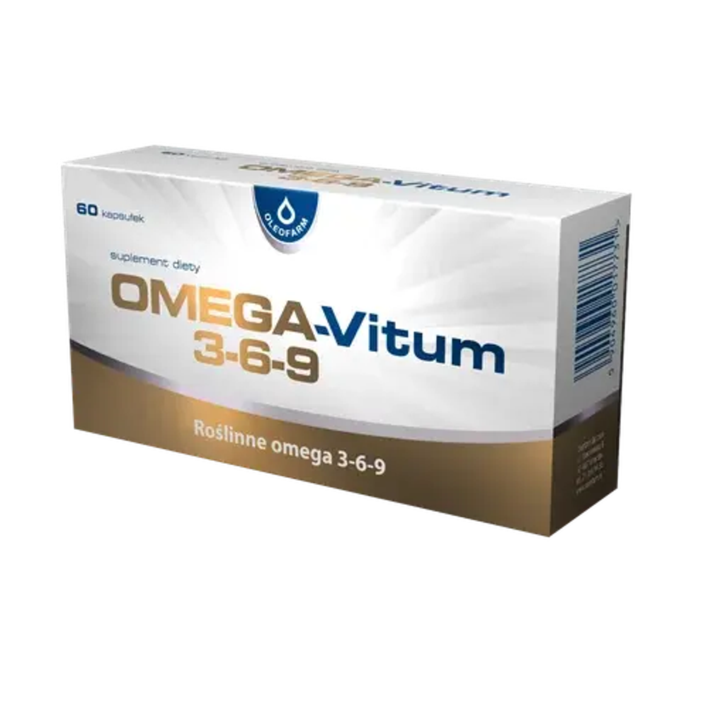 Oleofarm Omega-Vitum 3-6-9 диетическая добавка, 60 капсул