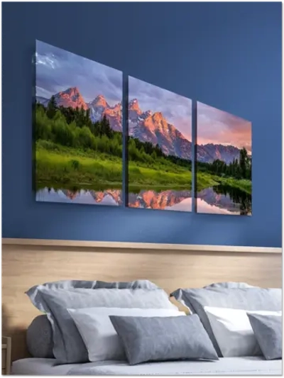 Картина Переход к вершинам модульная 50x70см 3шт.