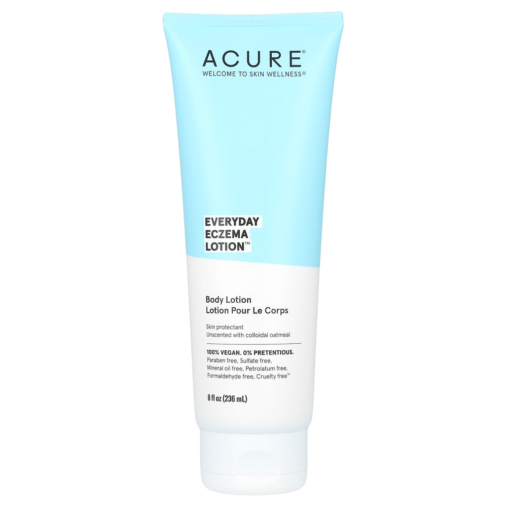 ACURE, лосьон для лечения экземы, для ежедневного применения, без запаха, 236,5 мл (8 жидк. унций)