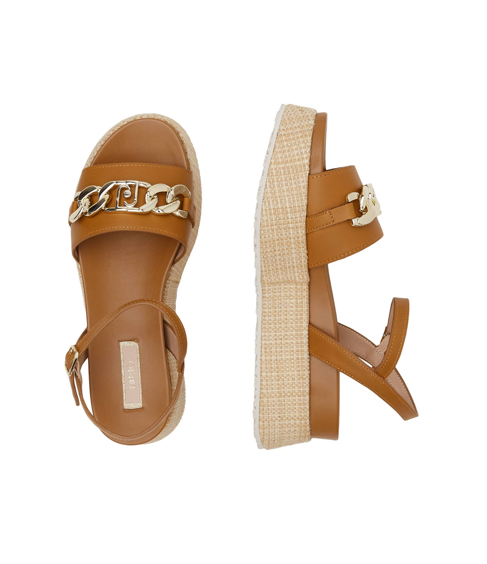 Кожаные босоножки frida 31 Liu Jo - коричневый(SA4149 P0102)