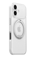 Чехол накладка iPhone 17 6.3" Gurdini Shockproof Roller 360 White