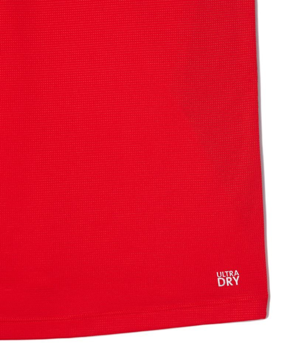 Мужское теннисное поло Lacoste Tennis x Novak Djokovic Ultra-Dry Polo - красный