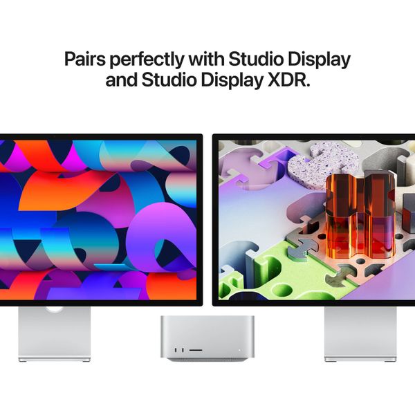 Настольный компьютер Apple Mac Studio 2026 MHL64LL/A (M5 Max 18-Core CPU, GPU 32-Core, 36 ГБ, 512 ГБ) Серебристый | Silver