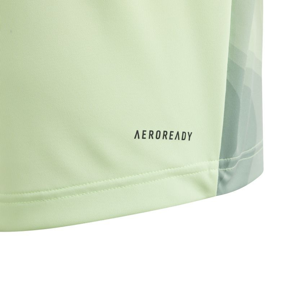 Футболка для мальчика теннисная Adidas Pro Tee Kids - semi green spark