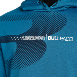 Мужская кофта теннисная Bullpadel Jaque Hoody Men - Blue