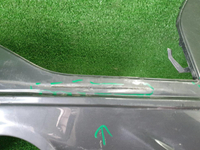 Юбка заднего бампера BMW X2 F39 (17-23) M-paket