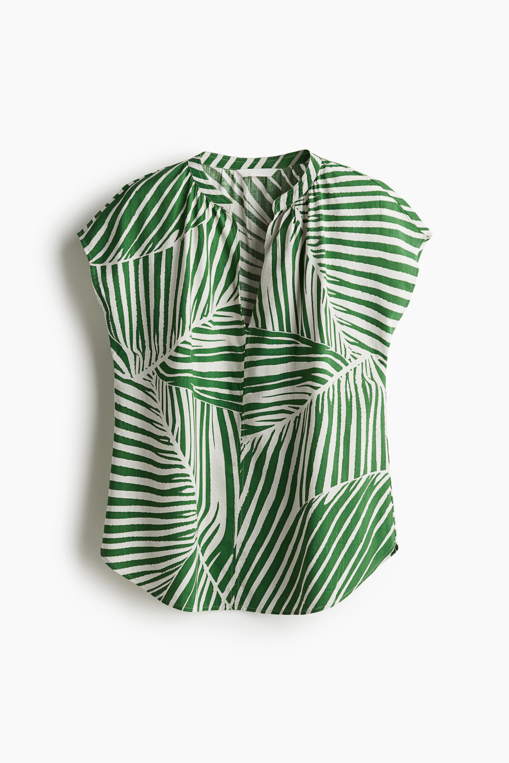 Блузка с воротником-лентой - H&M