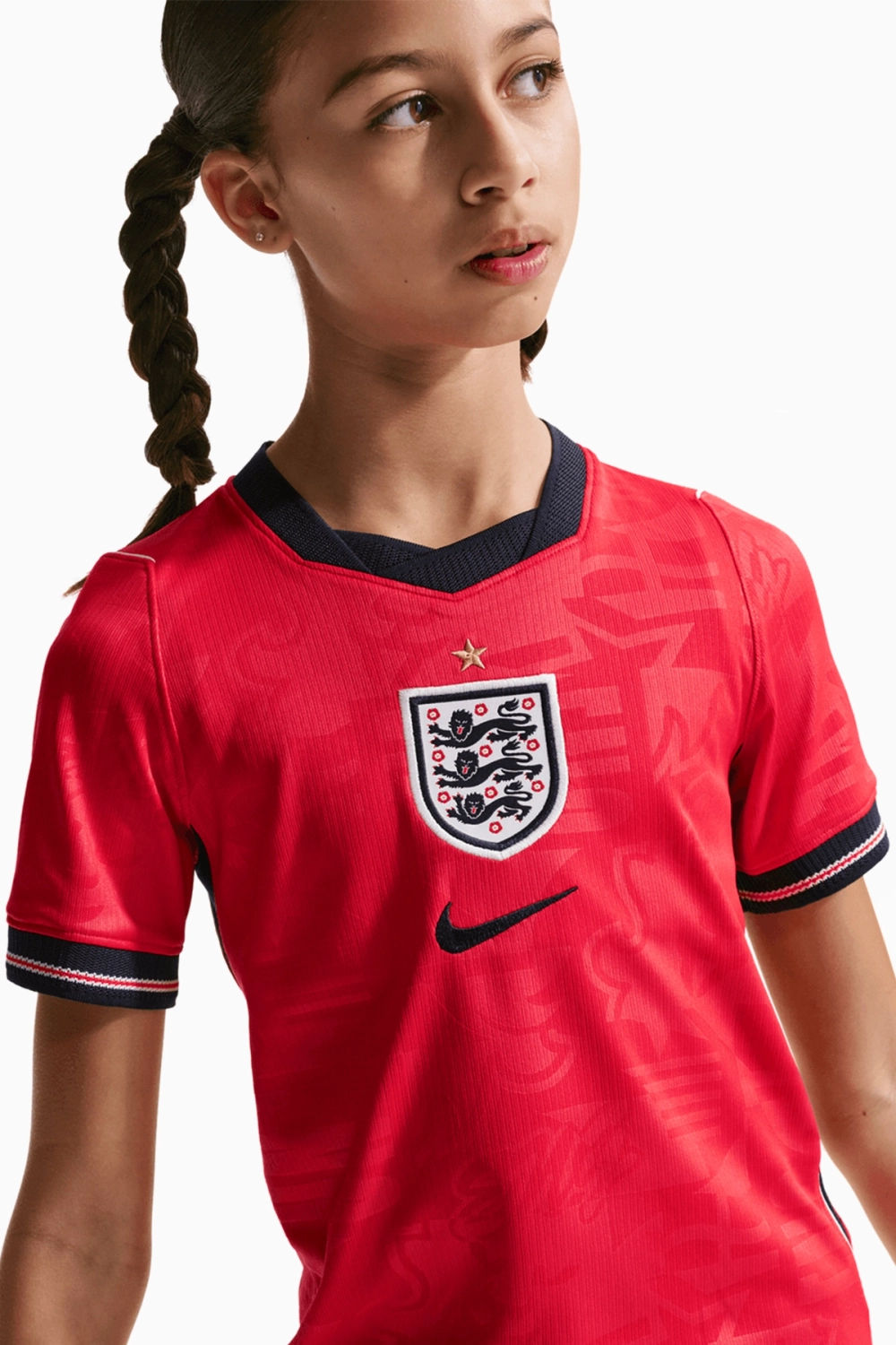 Футболка Nike England 2026 Away Stadium Junior - красный