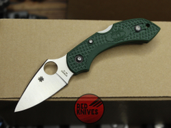 Нож Spyderco Dragonfly 2 C28PGRE2 - зеленая рукоять