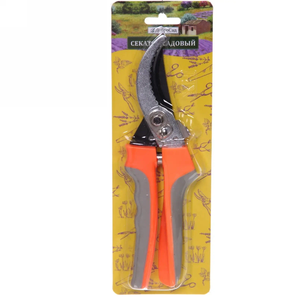 Секатор зубчатый 9» (22,5см) плоскостной HL-7026C