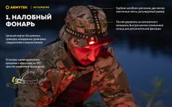 Фонарь Armytek Elf C2 Max WR USB-C Белый