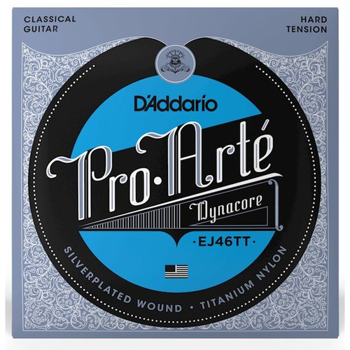 D`Addario EJ46TT струны для классической гитары Pro Atre Dynacore, верх стр - Титан, Hard Tens