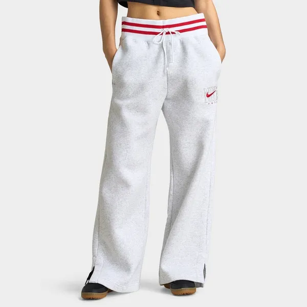 Брюки спортивные женские NIKE W NSW PHNX FLC HR GX WIDE PNT