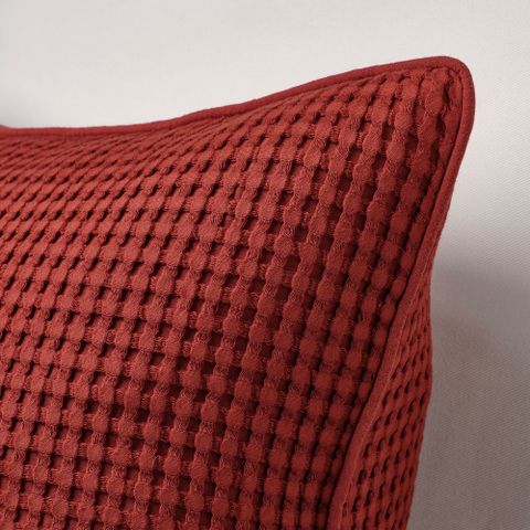 Чехол на подушку IKEA VARELD (ВОРЕЛЬД), Кирпичный, 50x50 см