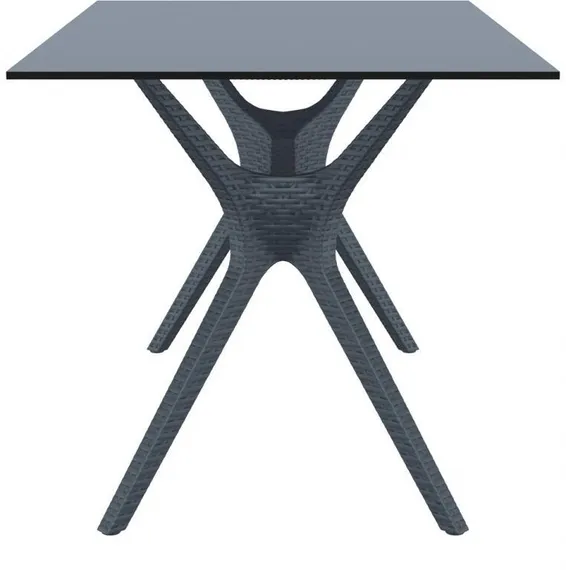 Стол Ibiza Table 140х80 см черный