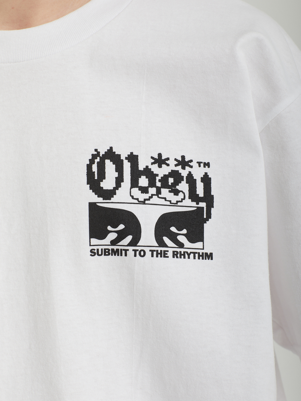 Мужская Футболка Obey Submit To The Rhythm