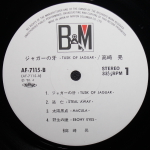 Akira Takasaki / Tusk Of Jaguar (LP)