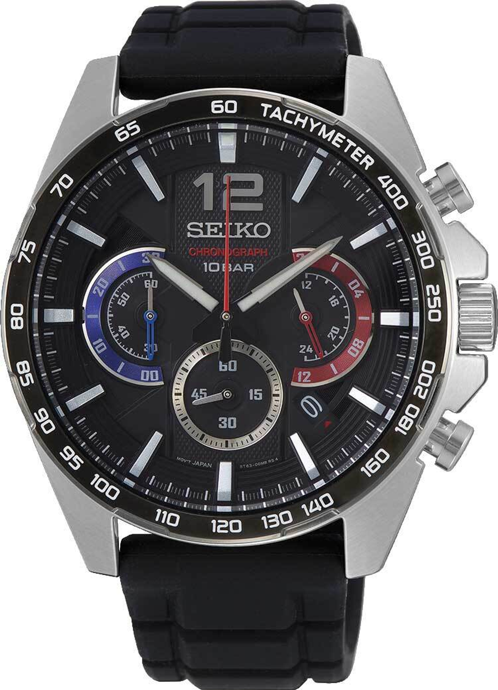 Японские наручные часы Seiko SSB347 с хронографом