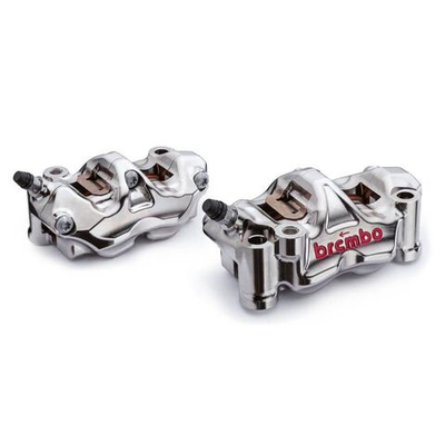 Brembo Суппорт передний левый + правый Brembo Racing GP4-RX 100мм серебристые