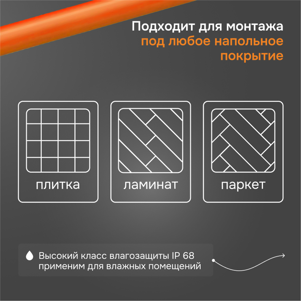 Нагревательный мат Welrok Mat - 1050 - 14 - 46,13 - Welrok Mat 7 м2 1,050 кВт