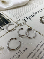 Основа для колец серебристая