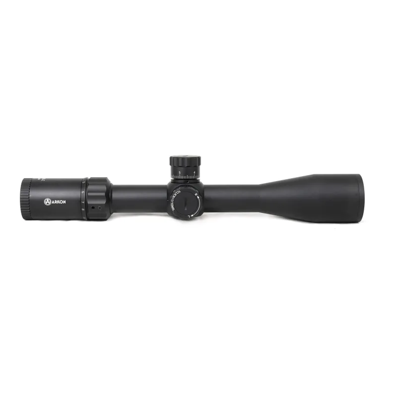 Оптический прицел ARKON Model C 4-16x44 / Аркон Модель Ц4 16 44 - вид сбоку на белом фоне