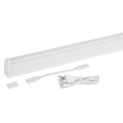 Линейный светодиодный светильник ЭРА LLED-01-16W-4000-W 16Вт 4000K L1174мм с выключателем | Бытовые светодиодные линейные светильники