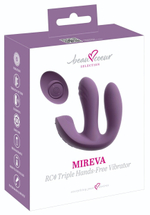 Тройной вибратор с пультом MIREVA 5406722ON