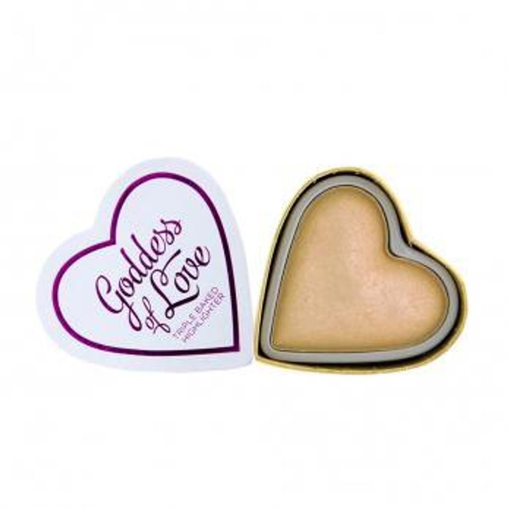 Хайлайтер Makeup Revolution Blushing Heart Golden Goddess