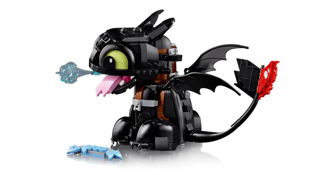 Конструктор LEGO Icons 10375 Как приручить дракона: Беззубик