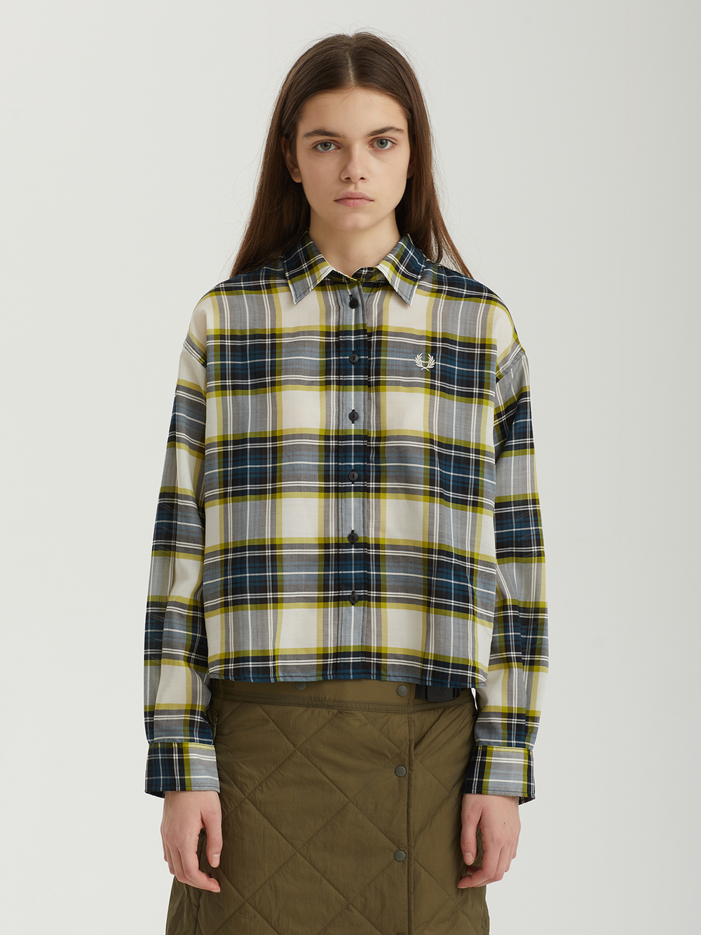 Женская Рубашка Tartan