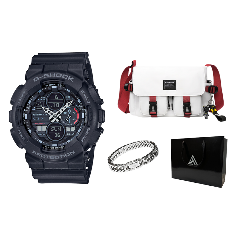 Часы G-SHOCK YOUTH GA-140-1A4PRBS, GA-140-1A4PRBS