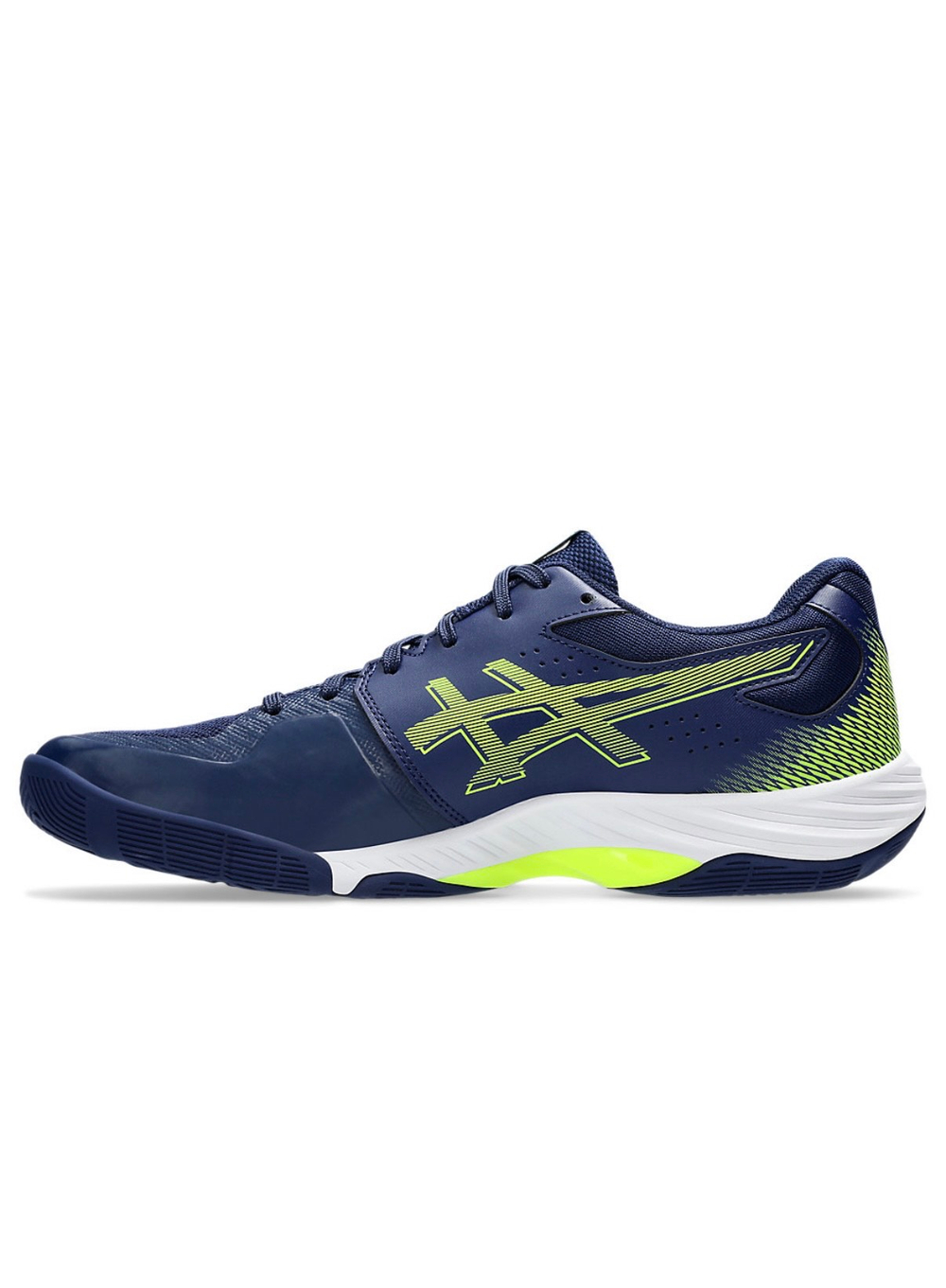 ASICS, BLADE FF, Handball, BLUE EXPANSE/SAFETY YELLOW, MEN, US 9 /EUR 42,5 /UK 8 /СМ 27