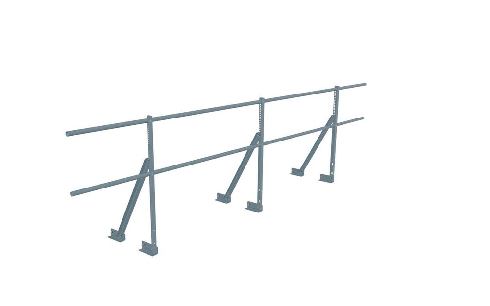 Кровельное ограждение Fachmann KO/ECO/800-2-3000 Фальцевый крепеж RAL