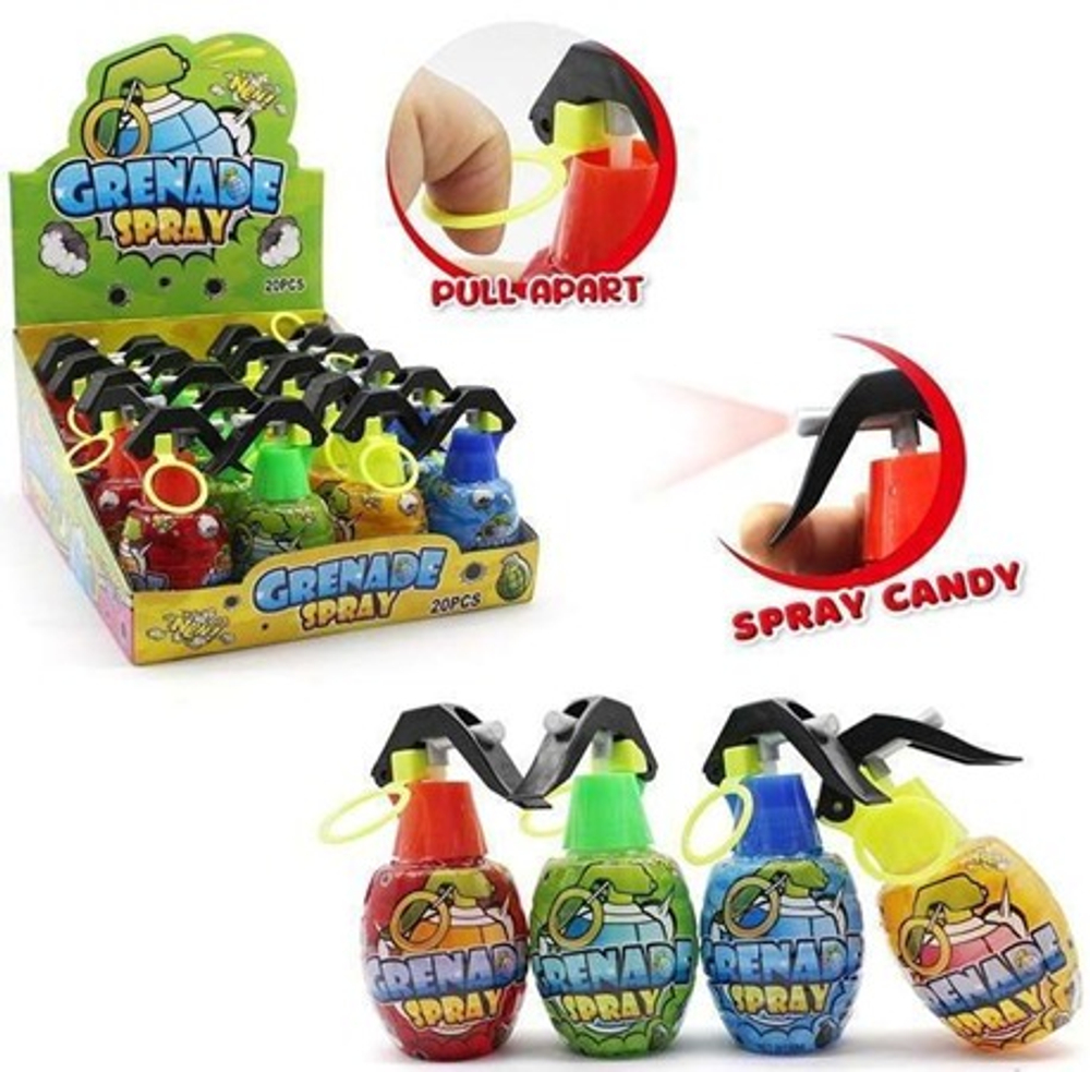 Жид.карамель "New grenade spray ГРАНАТА" 20шт*50мл