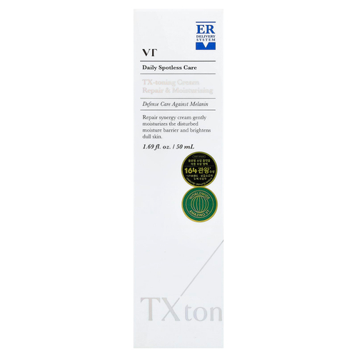 VT Cosmetics, SX-toning Cream, тонизирующий крем, 50 мл (1,69 жидк. унции)