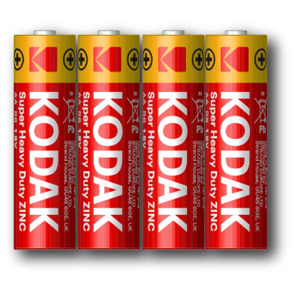 Батарейки Kodak R6-4S SUPER HEAVY DUTY Zinc [KAAHZ 4S] | Kodak