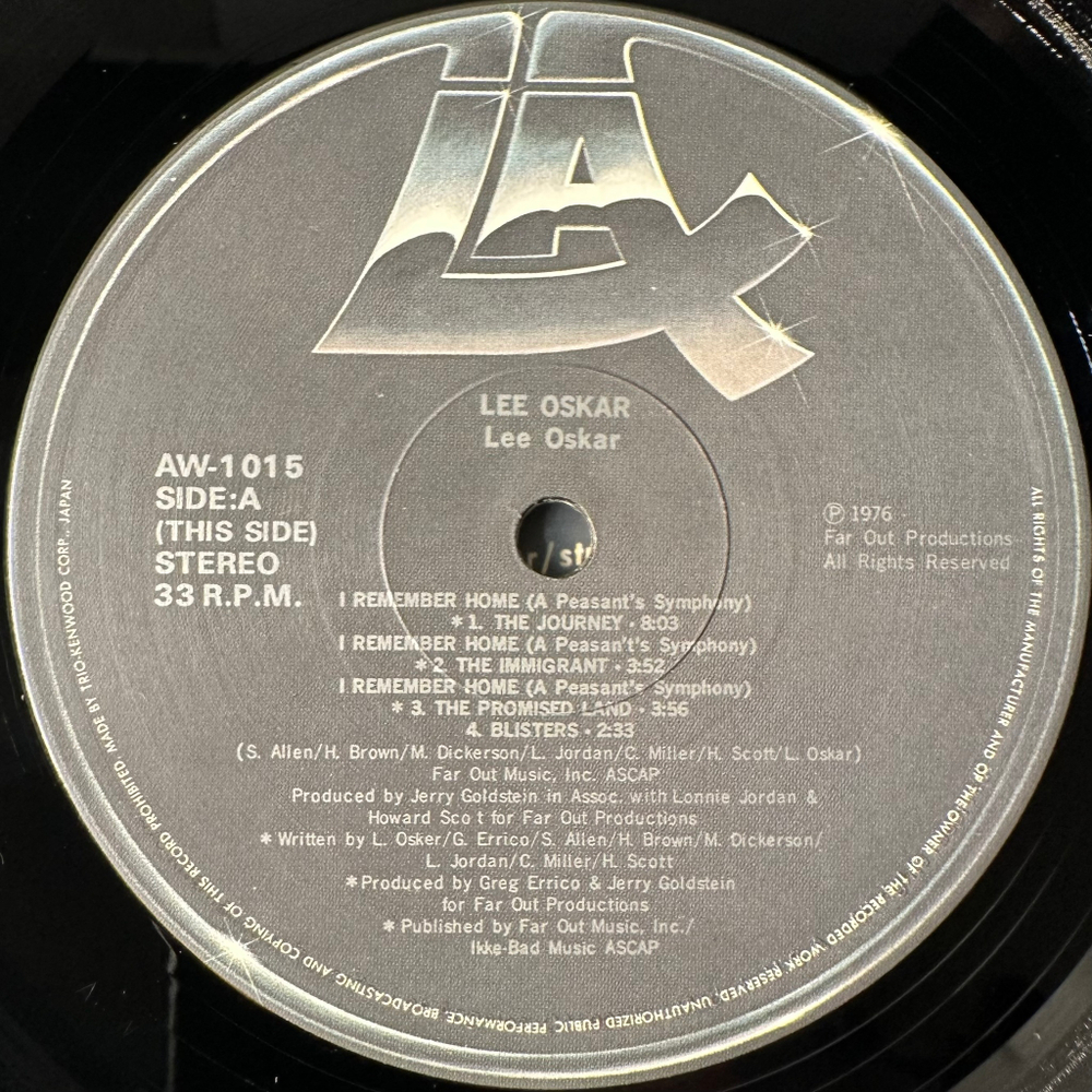 Lee Oskar - Lee Oskar (Япония 1976г.)
