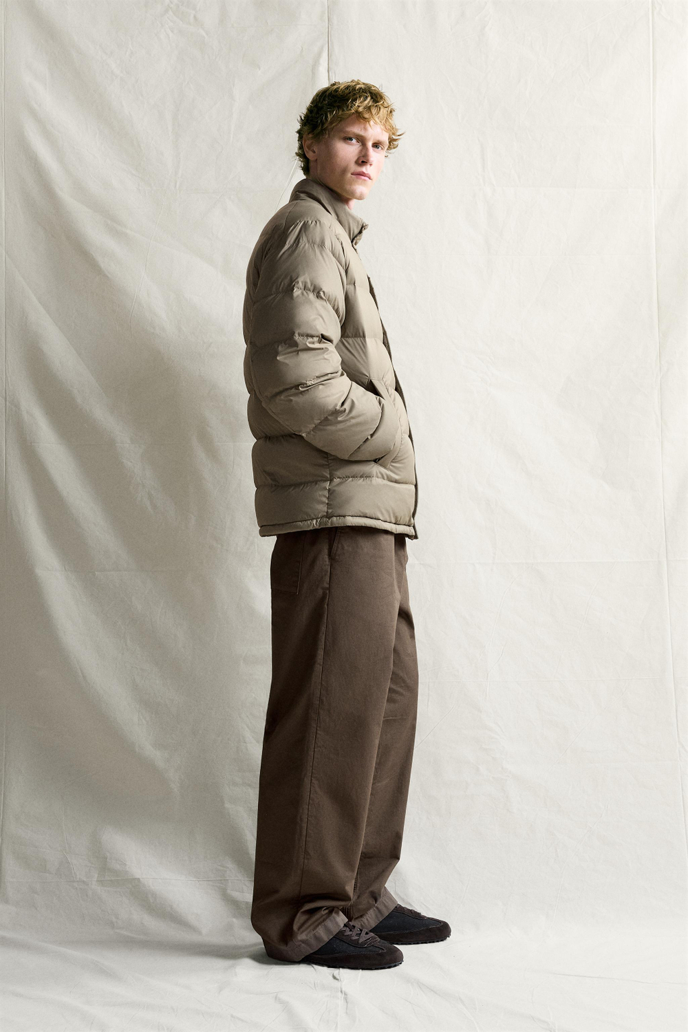 КУРТКА WATER-REPELLENT С НАПОЛНИТЕЛЕМ 80% ПУХА И 20% ПЕРА — ZARA
