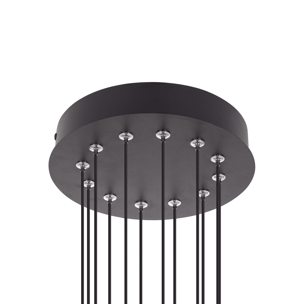 Citilux Стиг CL203261 LED Люстра подвесная с пультом Чёрная
