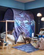 Мягкая игрушка IKEA JATTELIK (ЙЭТТЕЛИК), Динозавр, Коричневый, 90 см