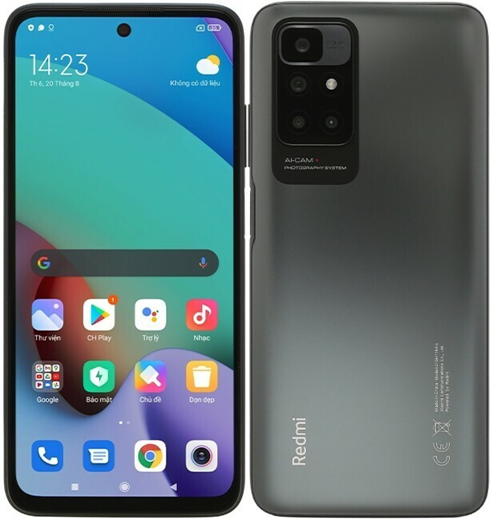 Смартфон Xiaomi Redmi 10 4/64GB Carbon Gray