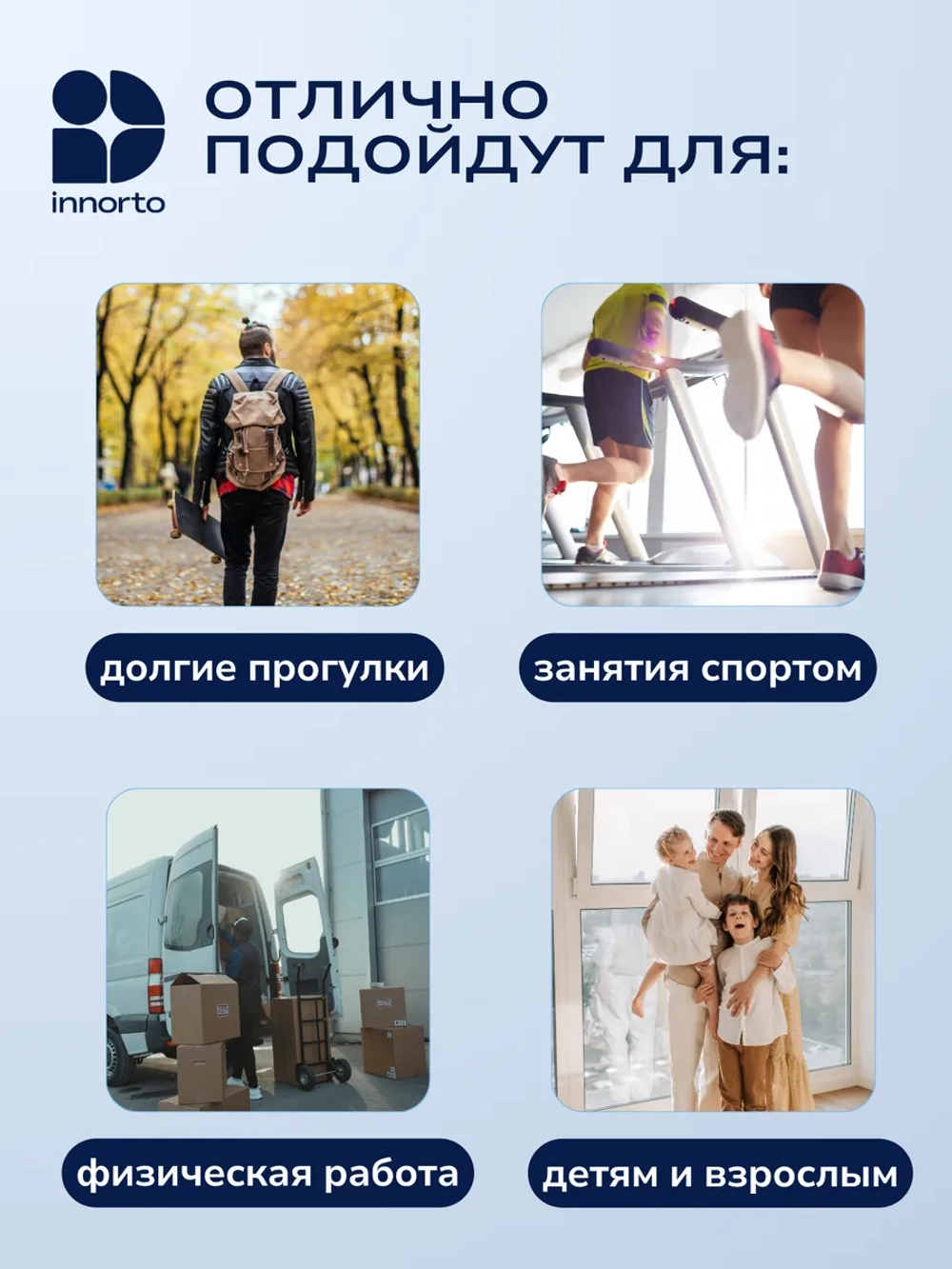 Стельки ортопедические гелевые