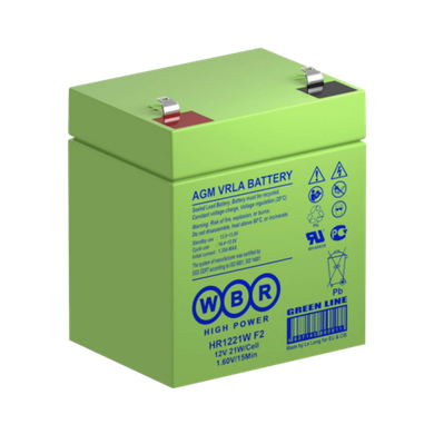 Аккумулятор WBR HR1221W F2 - AGM ( 12В / Ач )