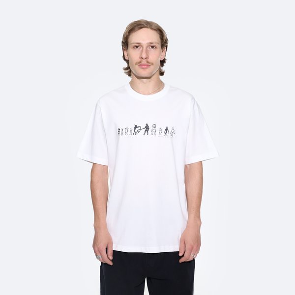 Футболка Magamaev Humanoids T-Shirt (white) артикул: - купить в магазине Дайс