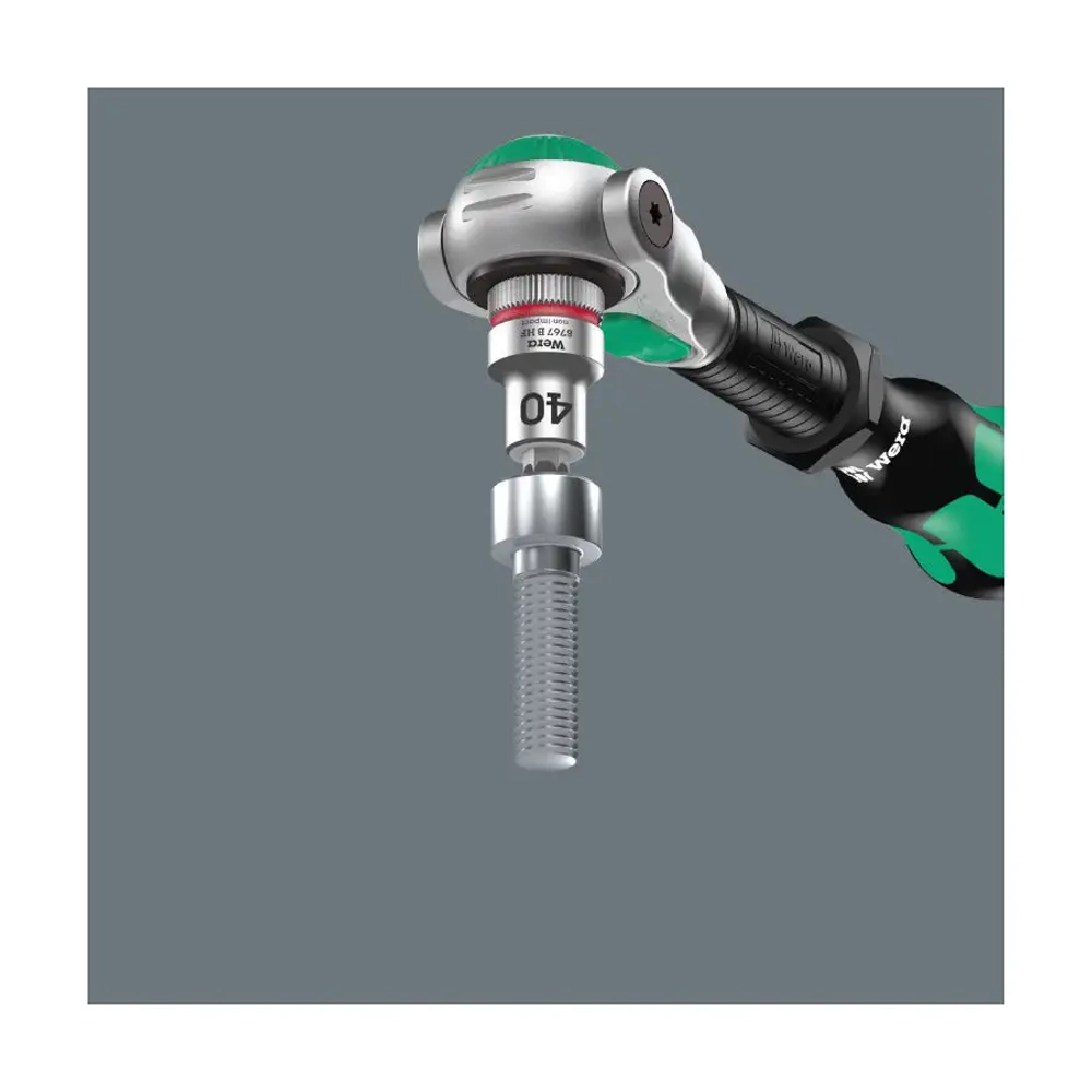 Набор с трещоткой Zyklop Speed 8100 SA All-in привод 1/4″ WERA 05003755001