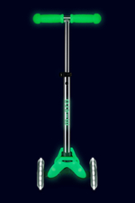 Самокат Mini Micro Deluxe Glow (светящийся) LED ледяной лайм